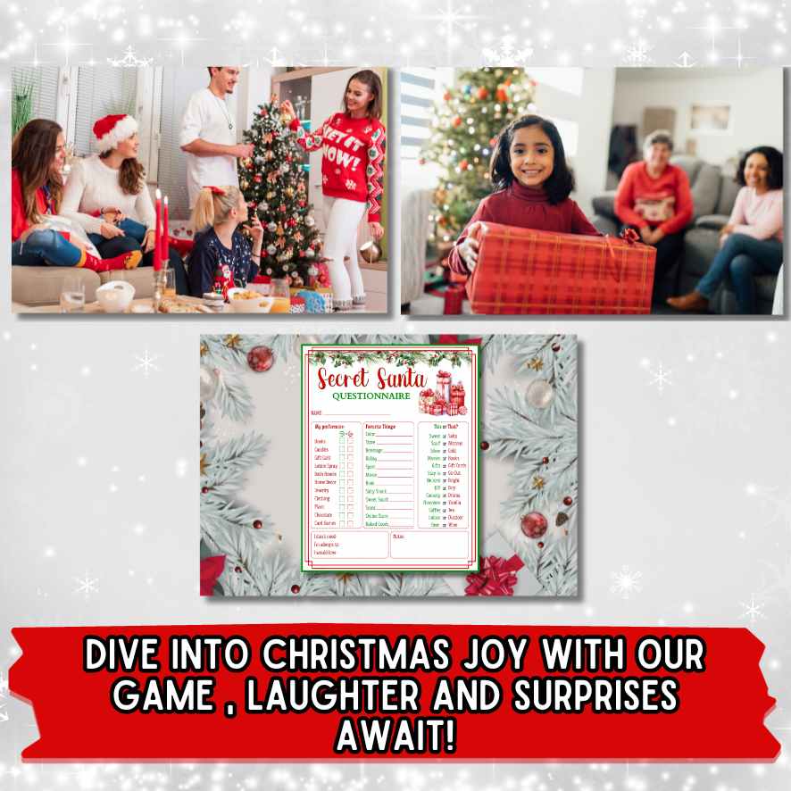 SECRET SANTA QUESTIONNAIRE FOR COWORKERS - Image 2