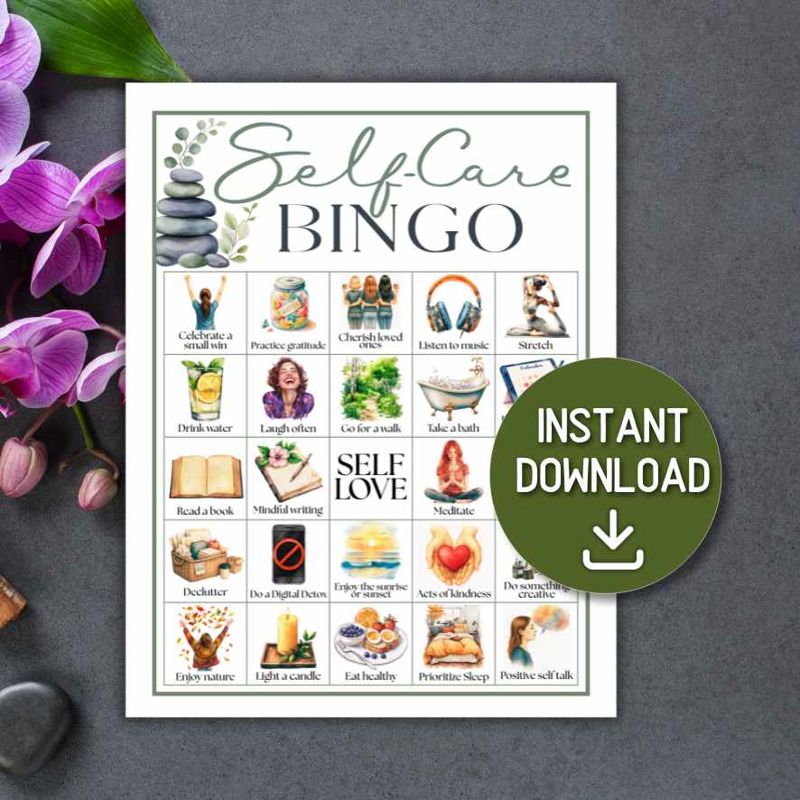 SELF-CARE BINGO PRINTABLE - Image 2