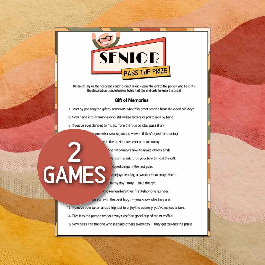 SENIOR PASS THE PRIZE