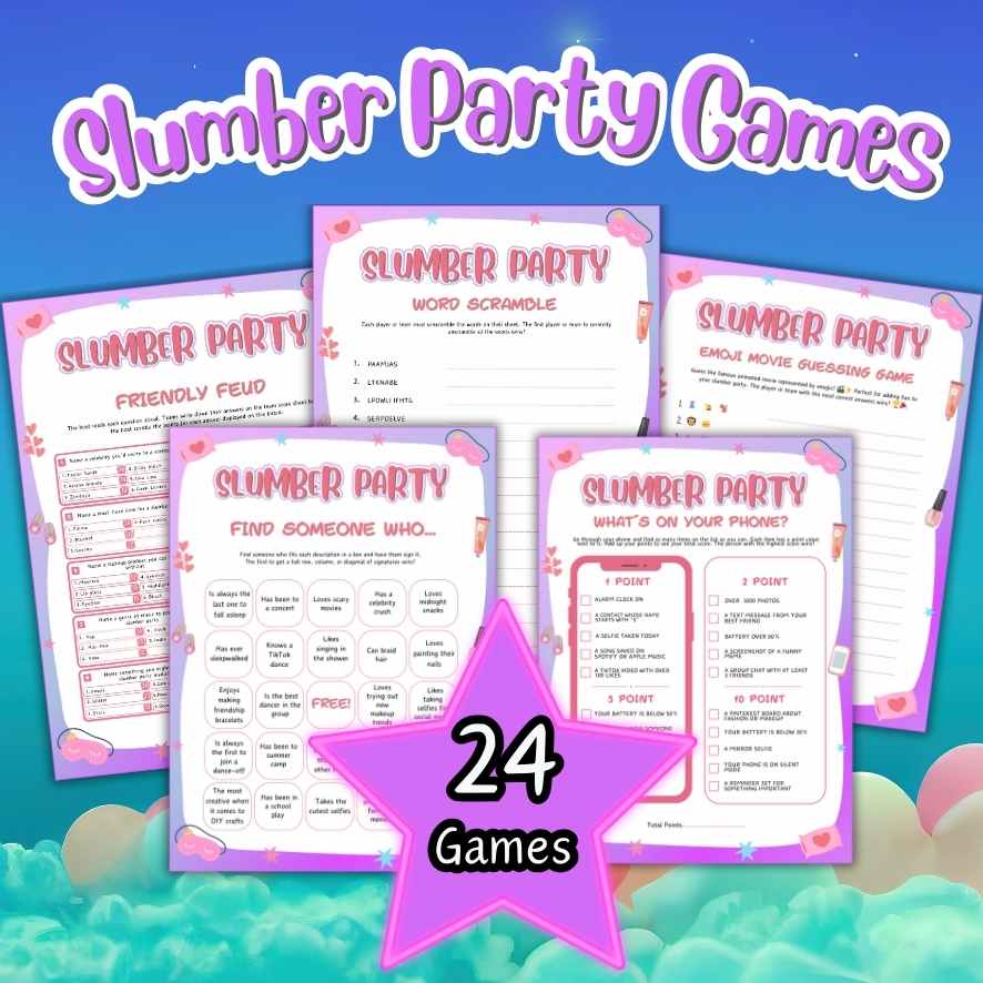 SLUMBER PARTY GAMES BUNDLE