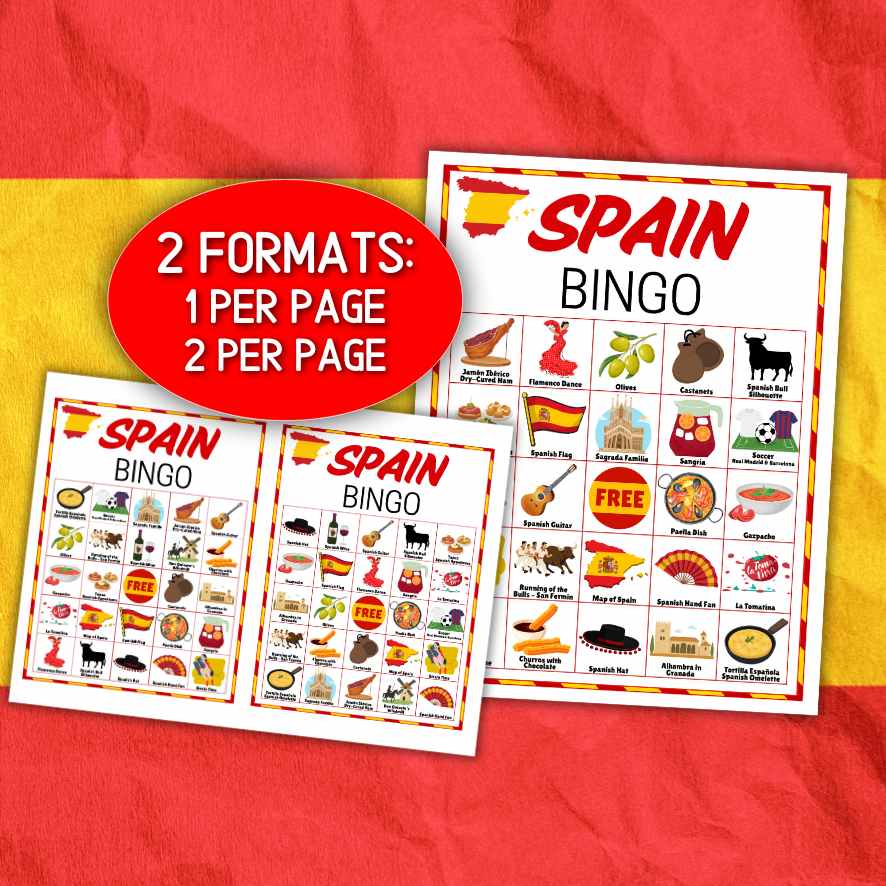 SPAIN TRAVEL BINGO GAME - Image 10