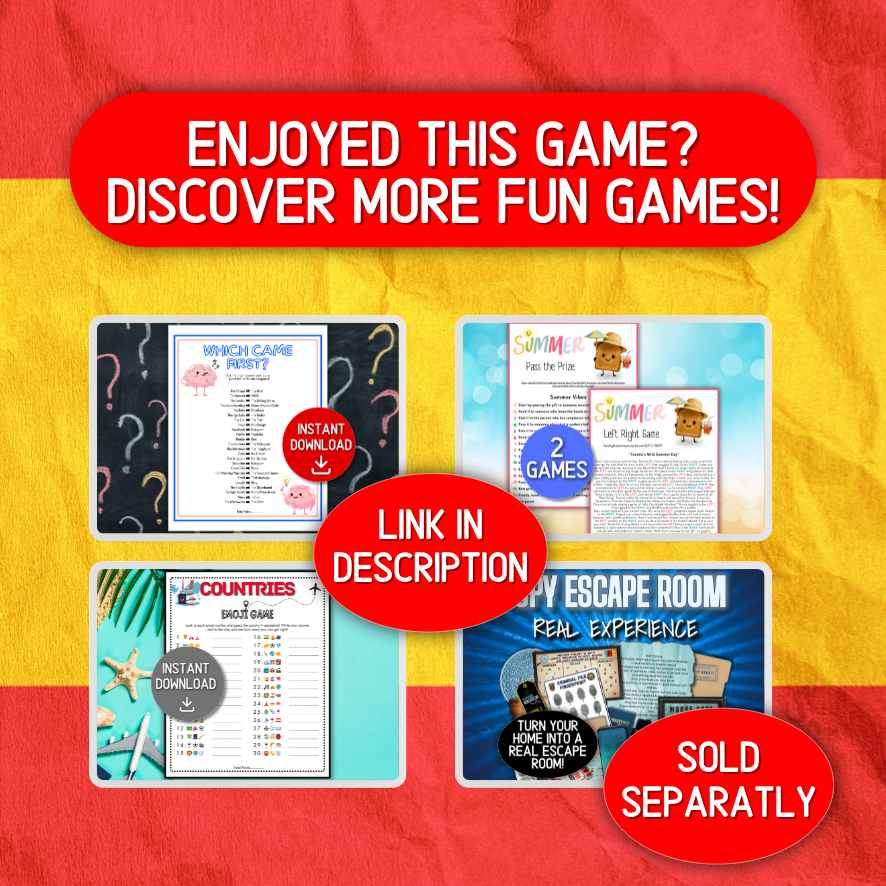 SPAIN TRAVEL BINGO GAME - Image 12