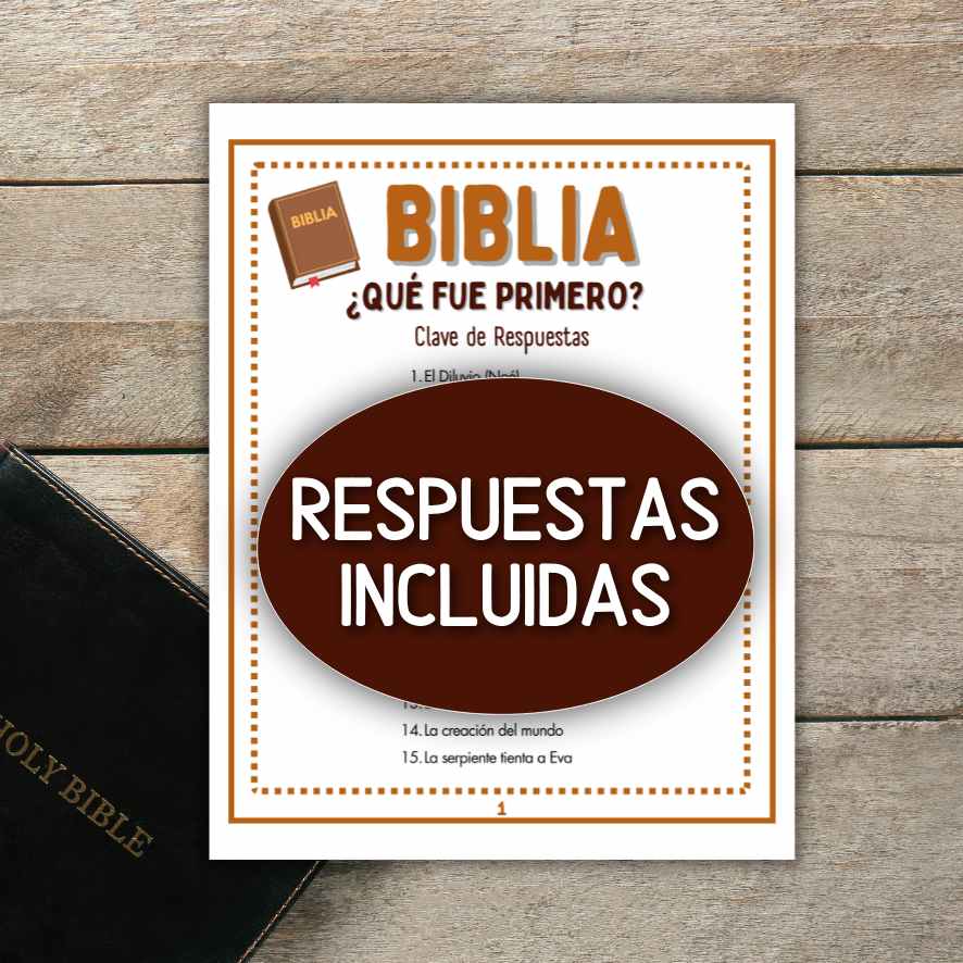 JUEGO BÍBLICO ¿QUÉ FUE PRIMERO? - Image 3