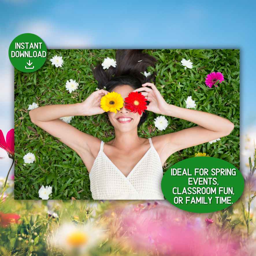 SPRING LEFT RIGHT GAME PRINTABLE - Image 5