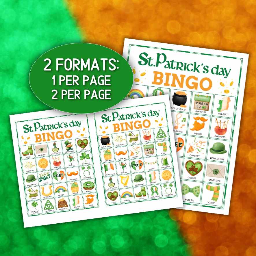 ST.PATRICKS DAY BINGO CARDS - Image 7