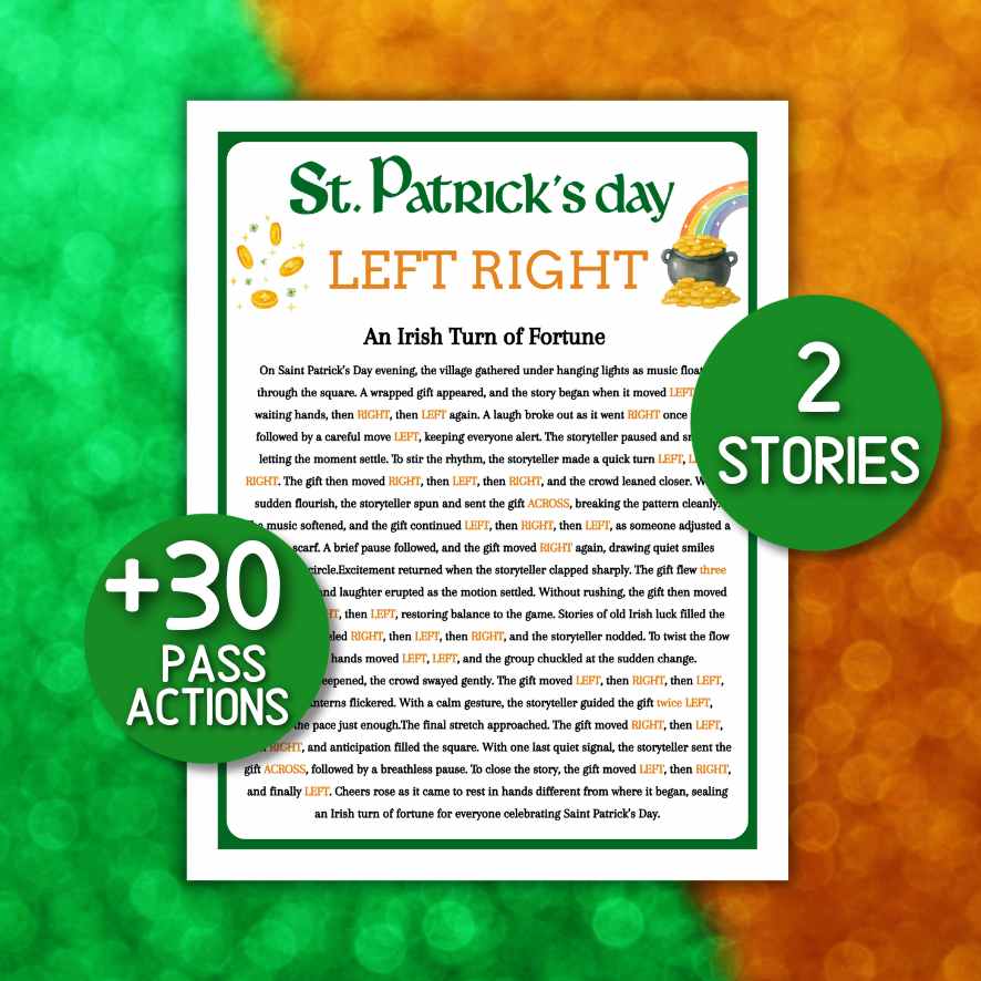 ST.PATRICK“S DAY LEFT RIGHT GAME