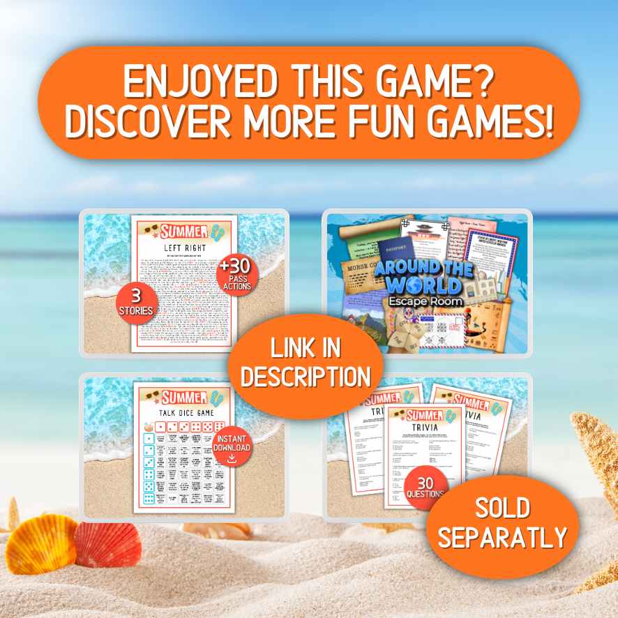SUMMER BINGO PRINTABLE GAME - Image 8