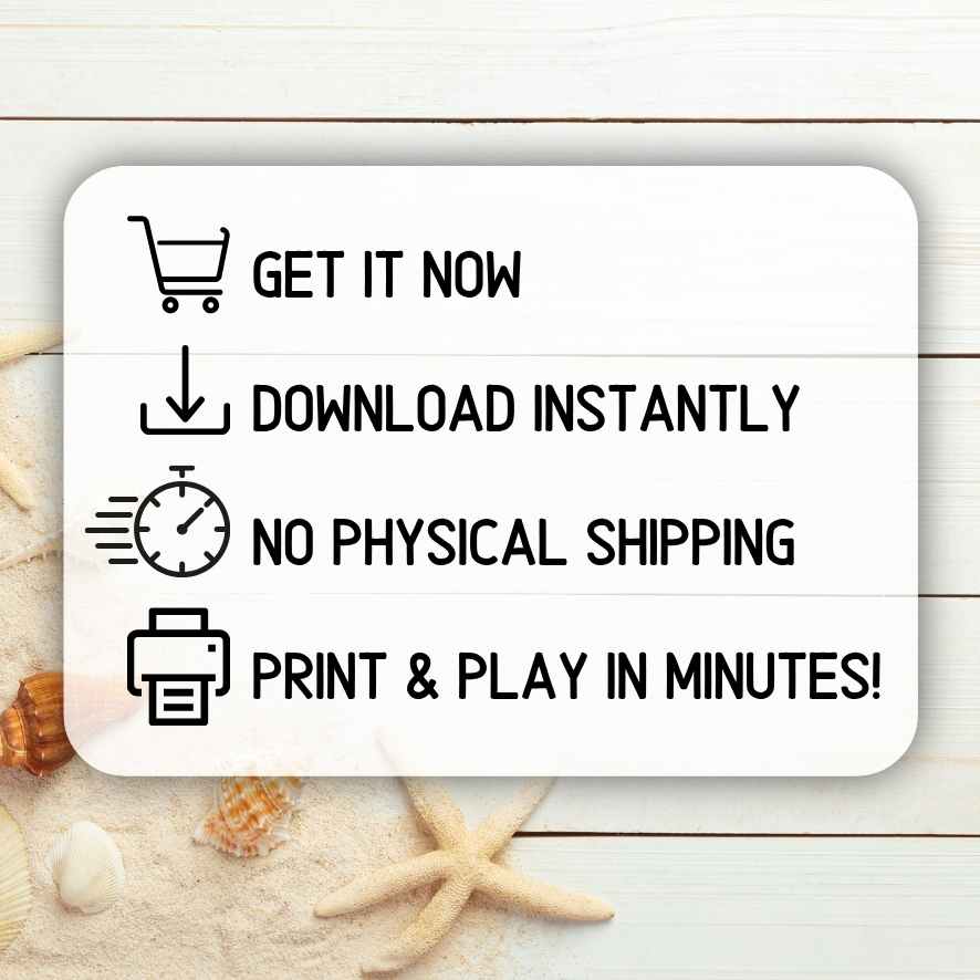 SUMMER PRINTABLE GAMES BUNDLE - Image 9