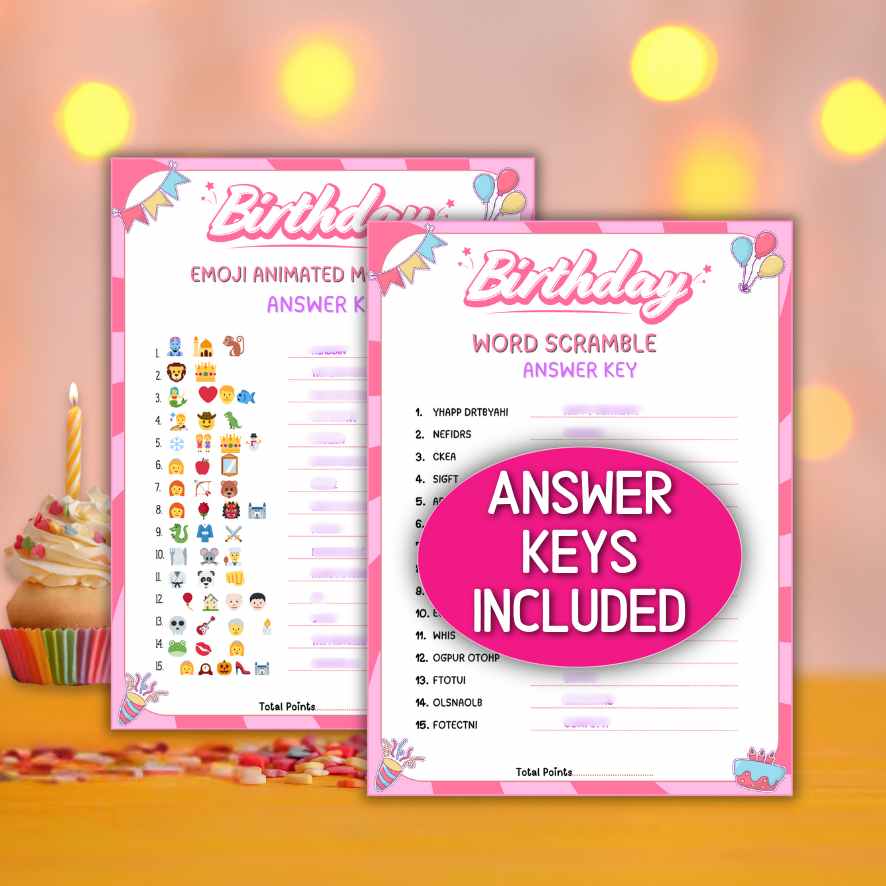 TEEN GIRL BIRTHDAY GAMES - Image 4