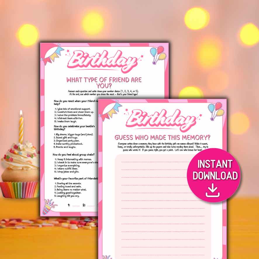 TEEN GIRL BIRTHDAY GAMES - Image 8