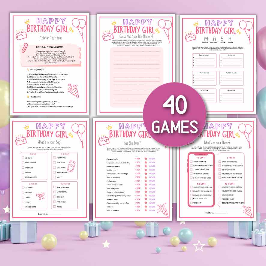 TEEN GIRL BIRTHDAY PARTY GAMES - Image 3