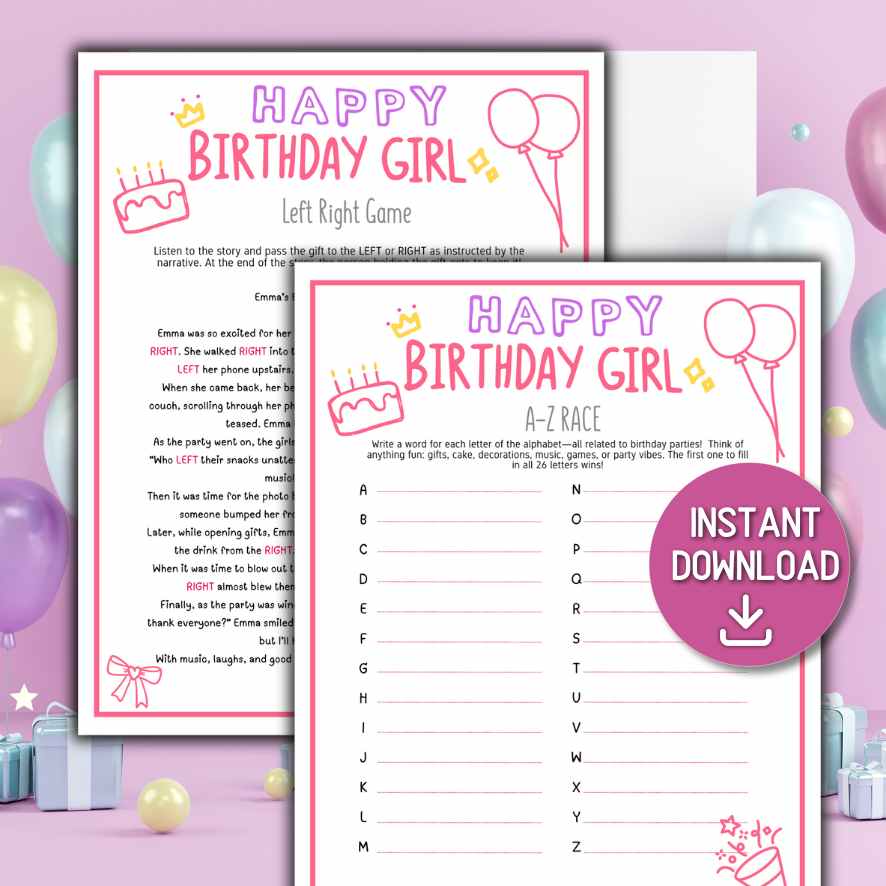 TEEN GIRL BIRTHDAY PARTY GAMES - Image 6
