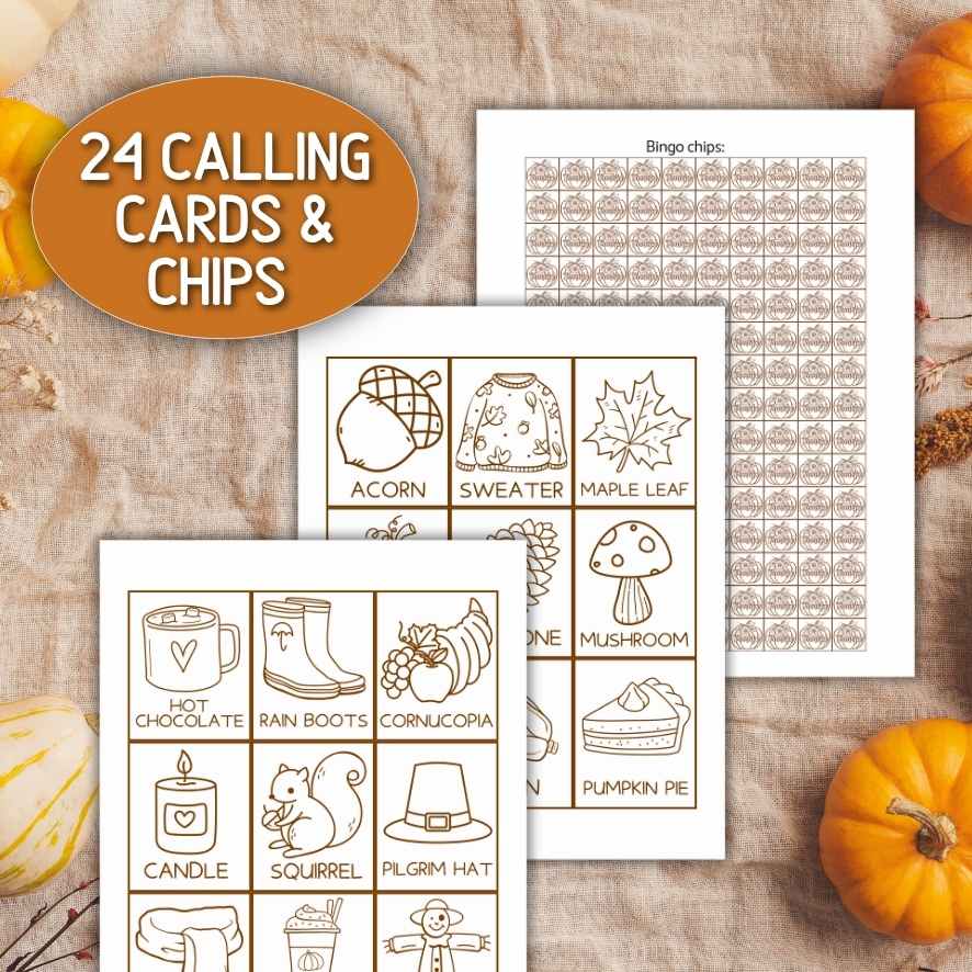 THANKSGIVING BINGO GAME - Image 6