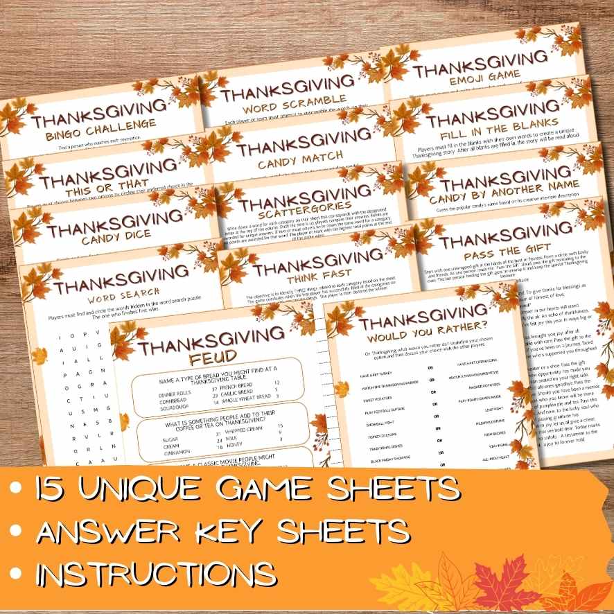 THANKSGIVING BUNDLE FOR ADULTS - Image 2