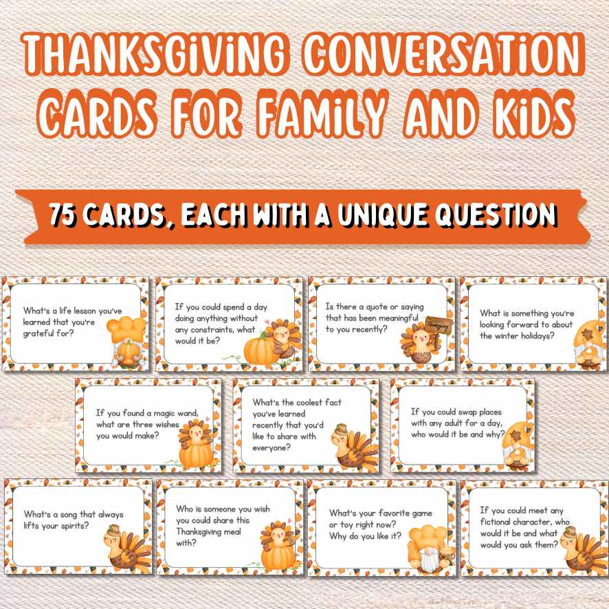 THANKSGIVING CONVERSATION STARTERS