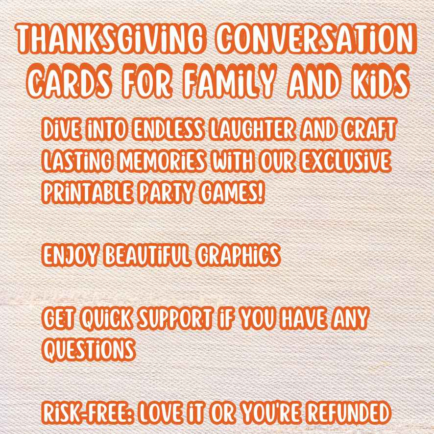 THANKSGIVING CONVERSATION STARTERS - Image 5