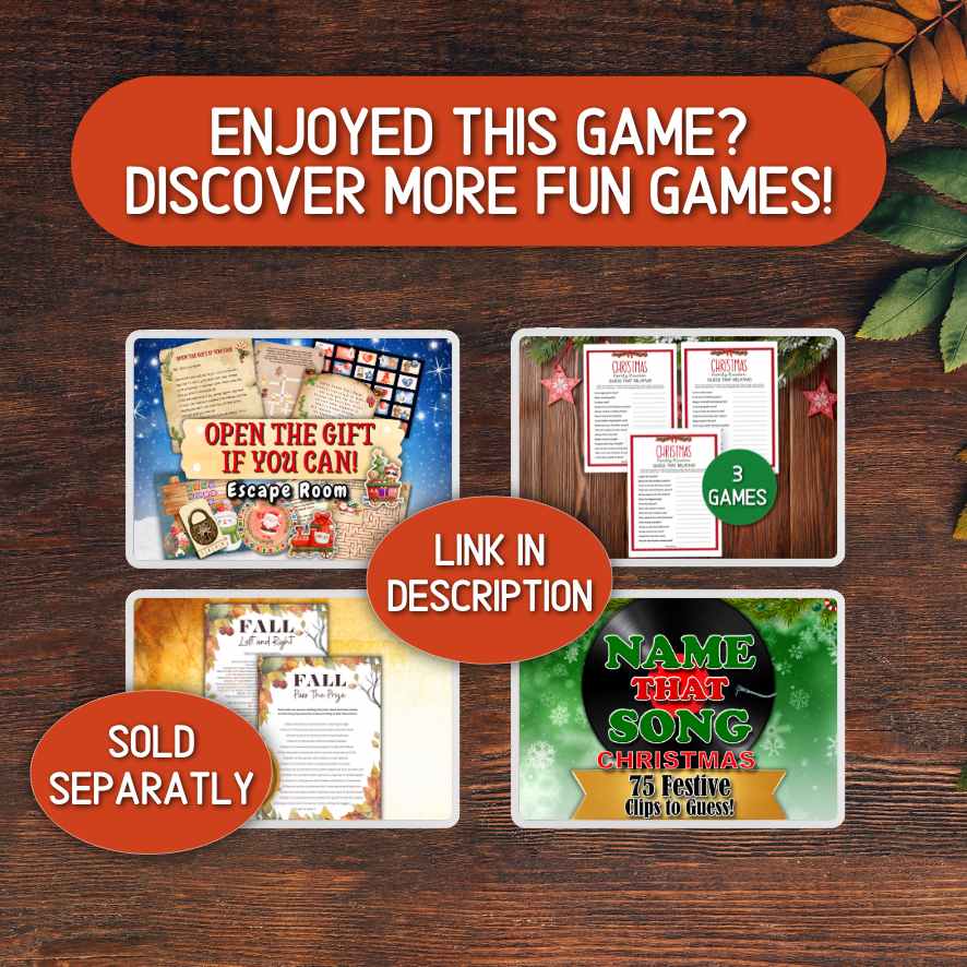 THANKSGIVING FORBIDDEN WORDS GAMES - Image 6