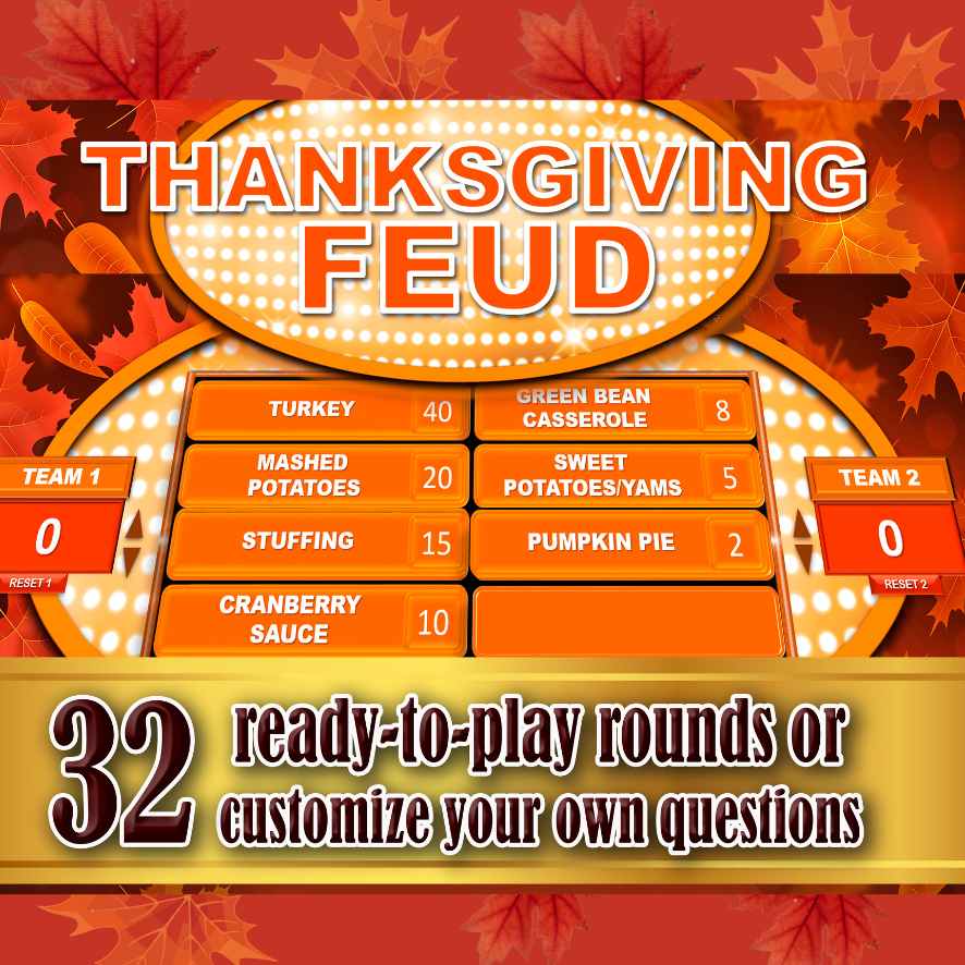 THANKSGIVING FAMILY FRIENDLY FEUD