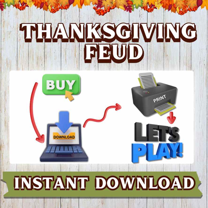 THANKSGIVING FEUD & JEOPARDY GAMES - Image 9