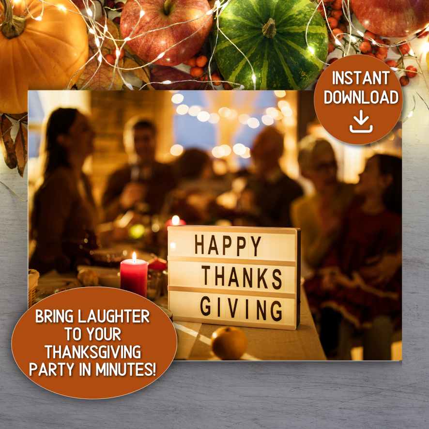 THANKSGIVING FINISH THE PHRASE GAME - Image 3