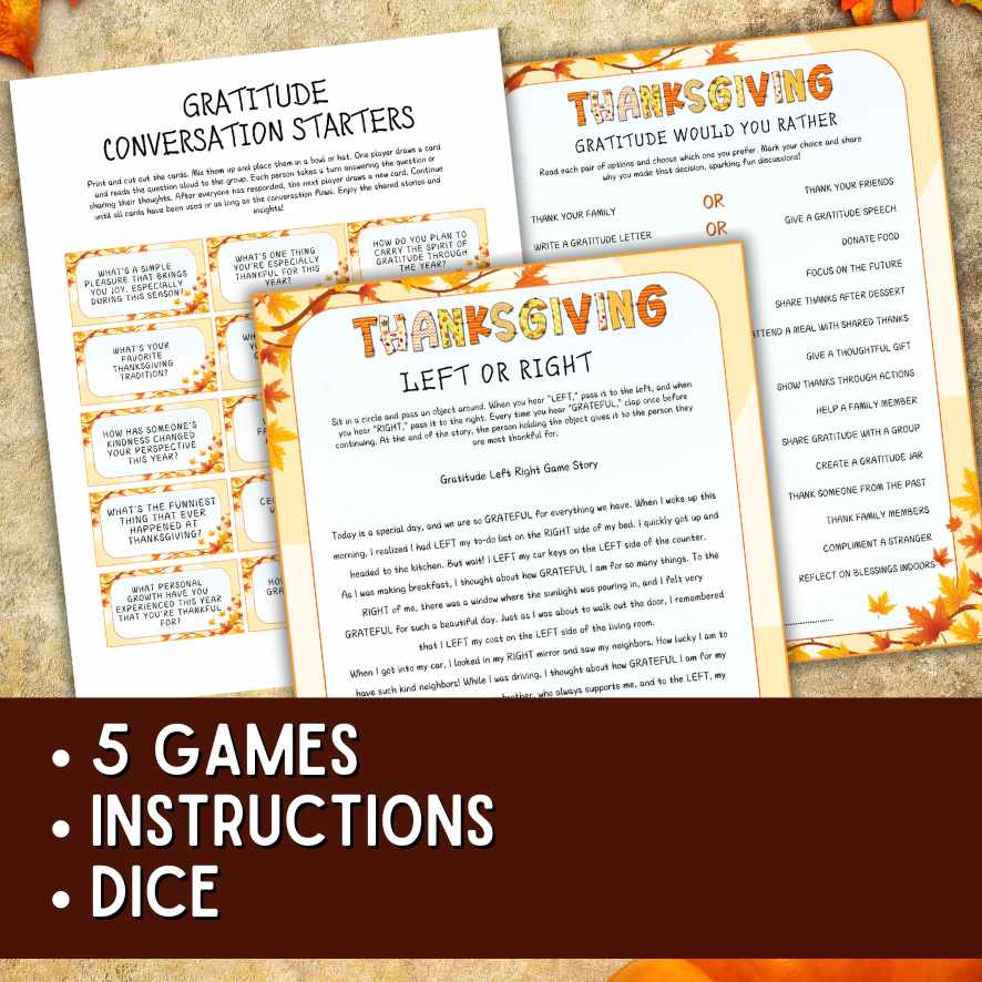 THANKSGIVING GRATITUDE GAMES - Image 3