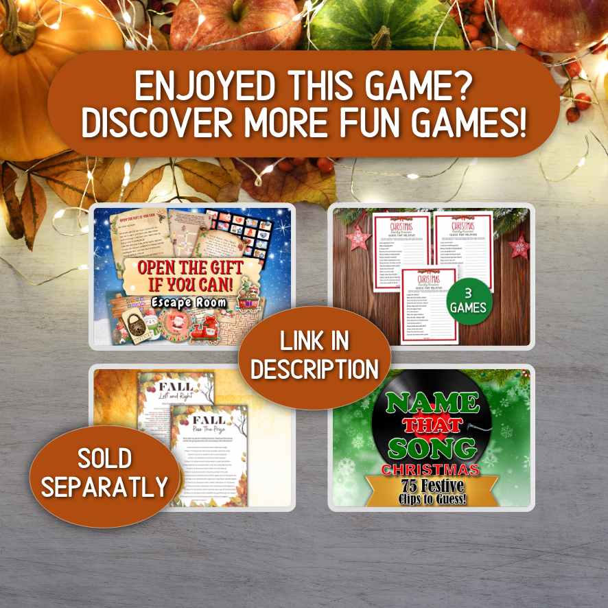 THANKSGIVING THINK FAST GAME - Image 8