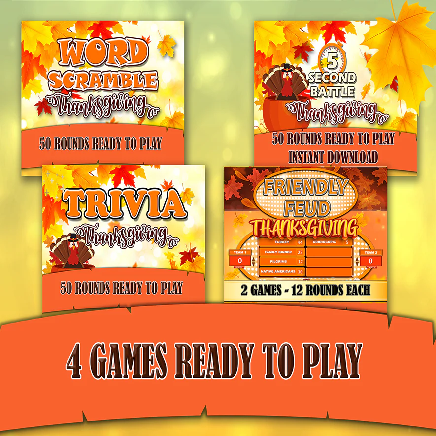 THANKSGIVING TRIVIA BUNDLE