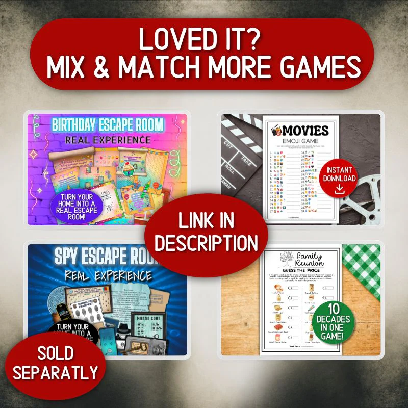 TIME STOPPED ESCAPE ROOM-PRINT AND PLAY - Image 9
