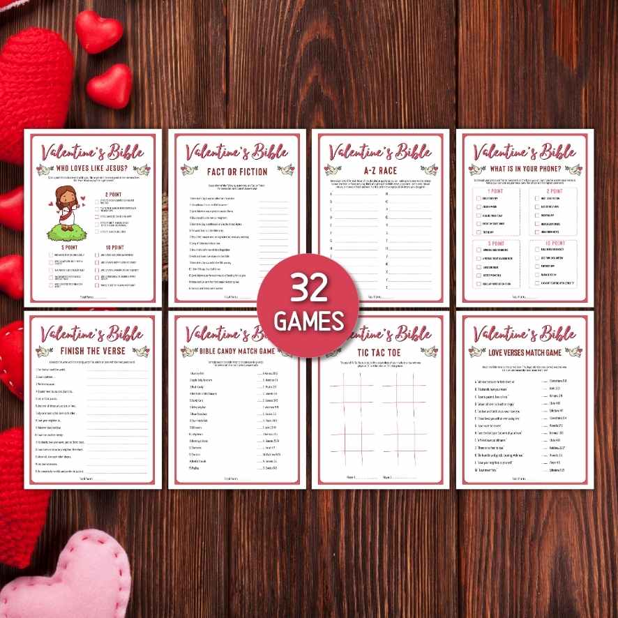 VALENTINES BIBLE GAMES PRINTABLE - Image 3