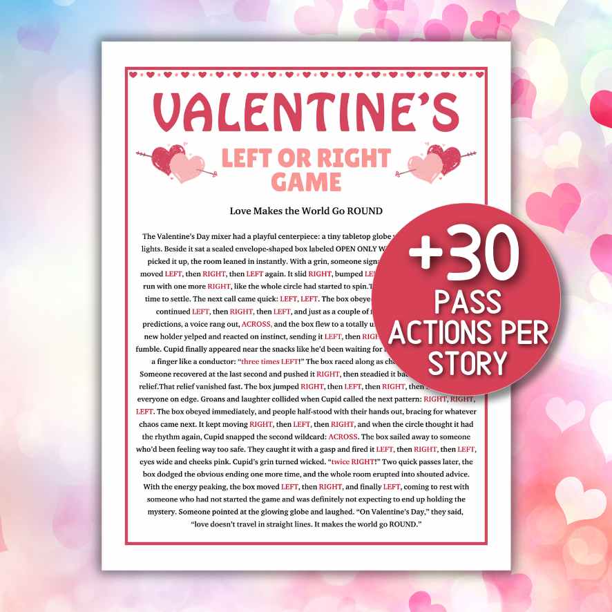 VALENTINES DAY LEFT RIGHT STORY GAME - Image 2