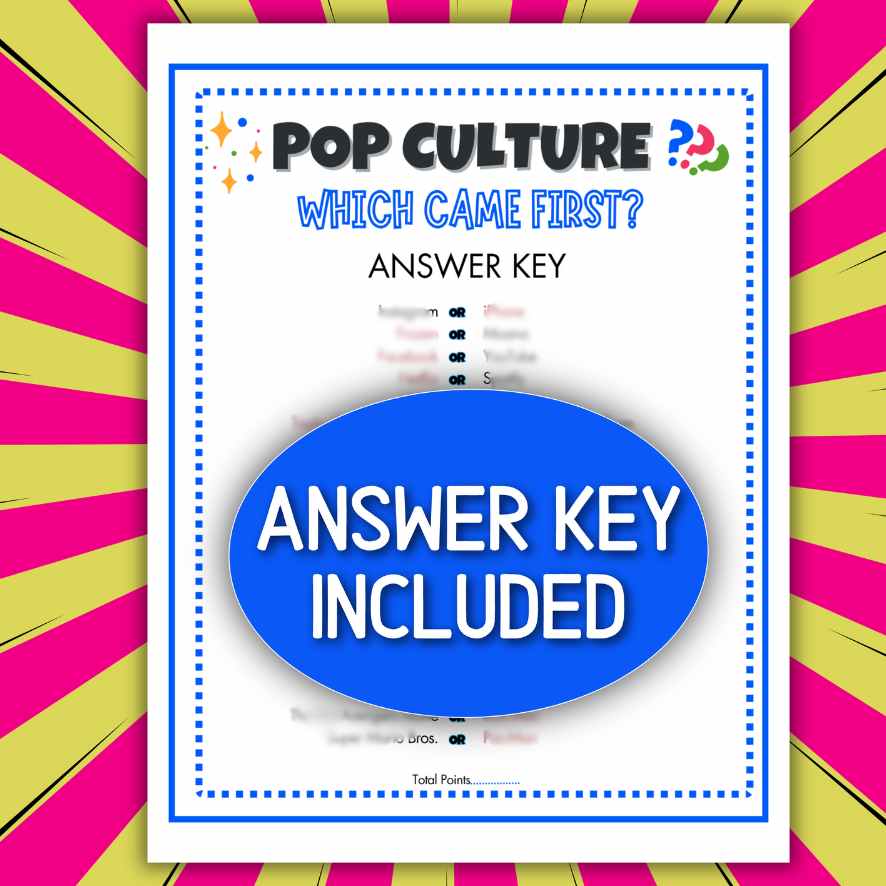 WHICH CAME FIRST TRIVIA GAME - Image 4