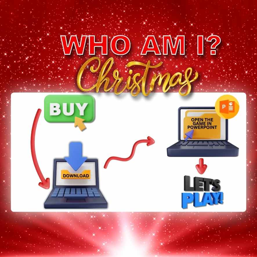WHO AM I CHRISTMAS POWERPOINT GAME - Image 8