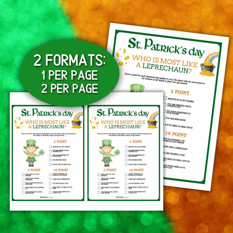 WHO IS MOST LIKE A LEPRECHAUN? - Image 2