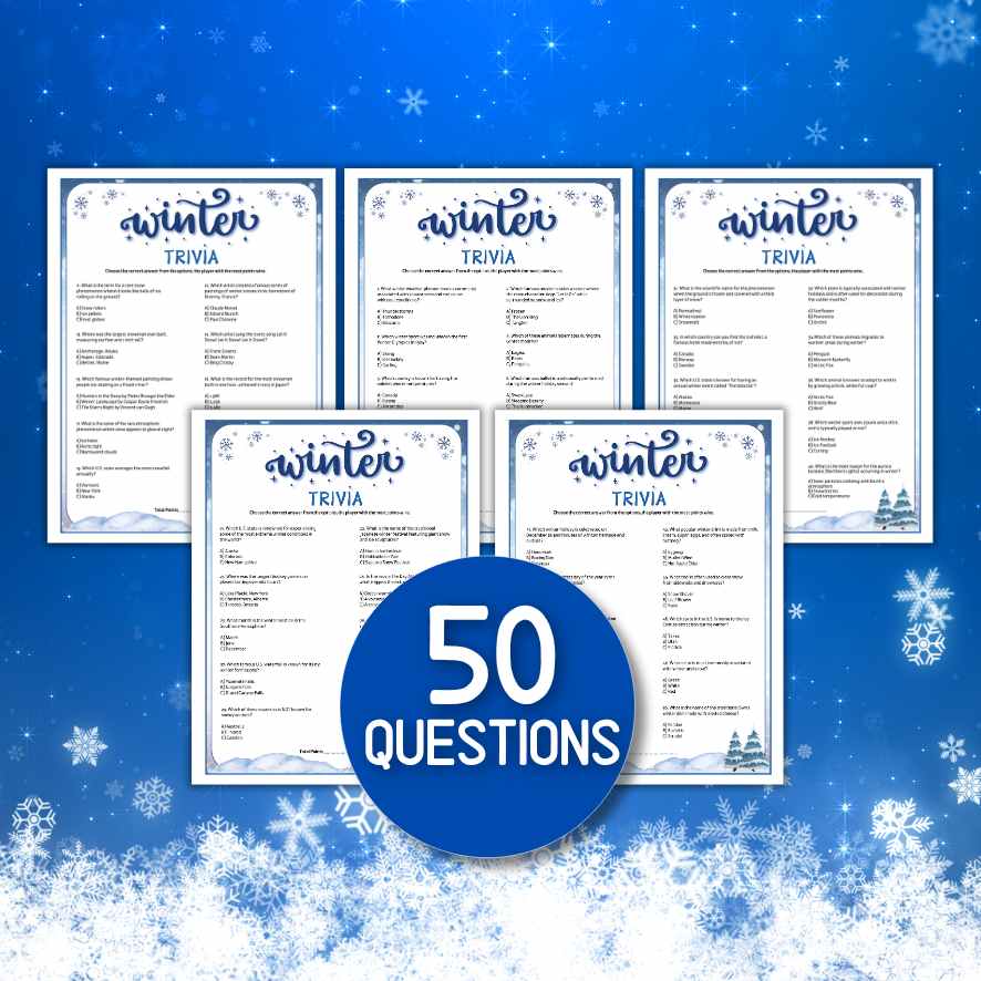 WINTER TRIVIA GAME - Image 2