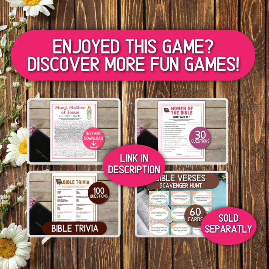 WOMEN MINISTRY GAMES BUNDLE PRINTABLE - Image 10