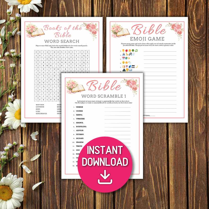 WOMEN MINISTRY GAMES BUNDLE PRINTABLE - Image 2