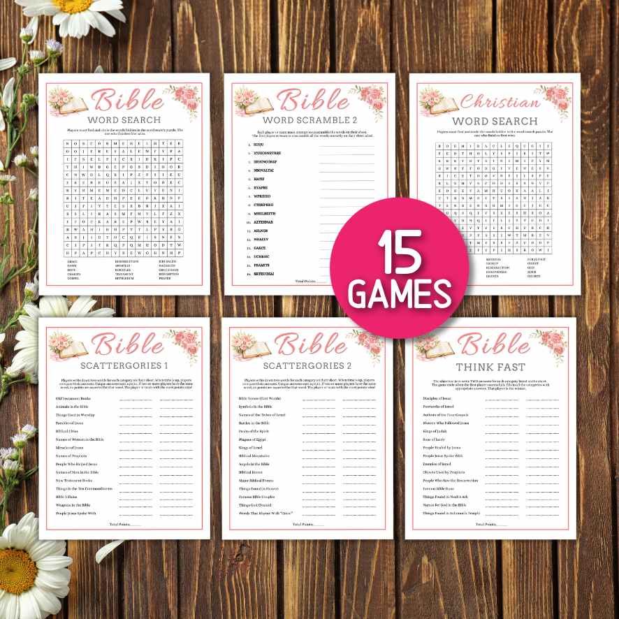 WOMEN MINISTRY GAMES BUNDLE PRINTABLE - Image 4