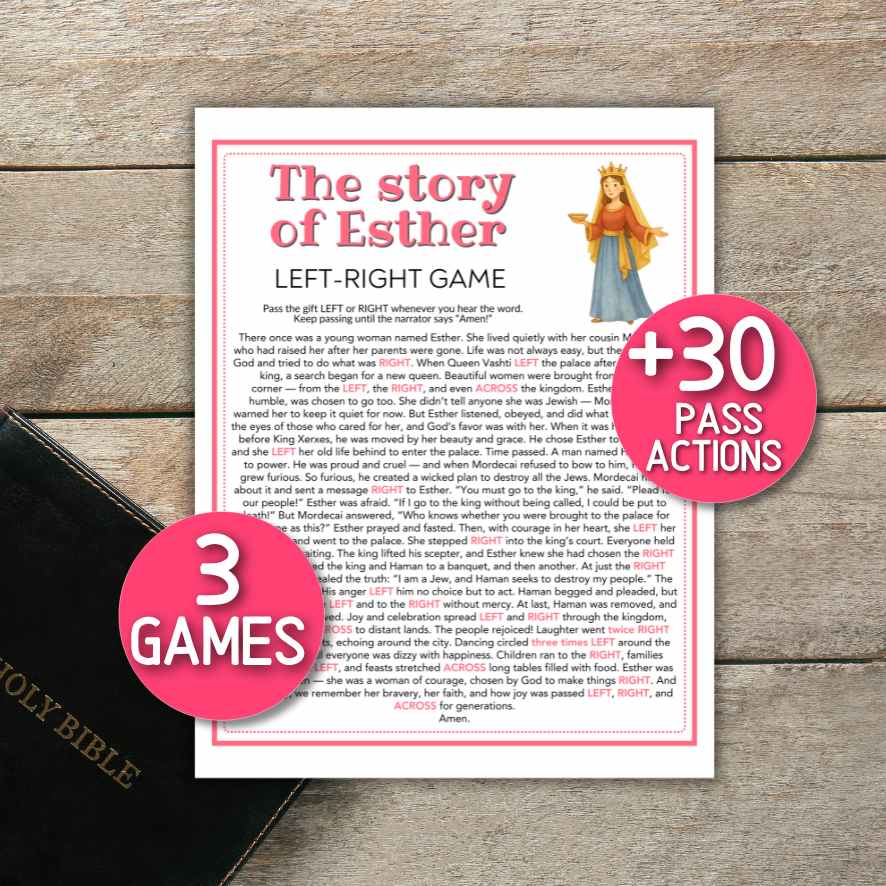 WOMEN OF THE BIBLE GAMES